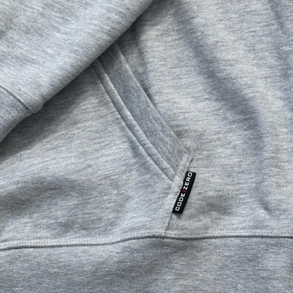 Code Zero Sailor’s USA Newport RI Gray Hoodie ~ NWT - Picture 2 of 16